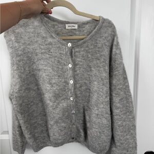 Grey Vitrow Cardigan American Vintage